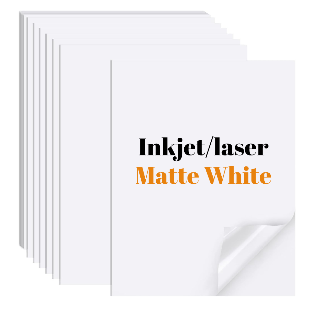 Commercial Vinyl Printing - 10/20/30/40/50 Feuilles de Papier Autocollant Vinyle
