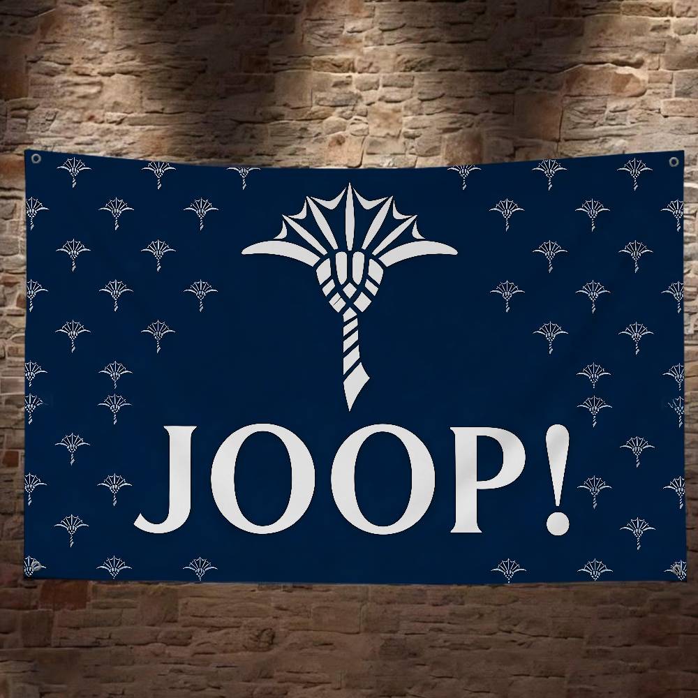 Commercial Banner Printing - Drapeau publicitaire commercial imprimé amusant Joop
