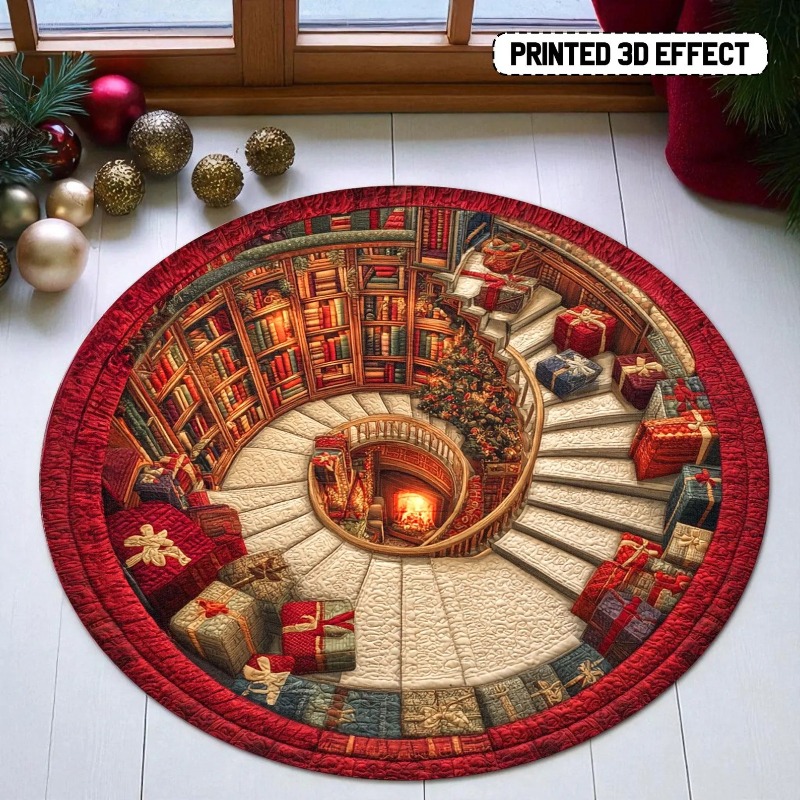 Commercial Book Printing Machines - Tapis de noël de bibliothèque de