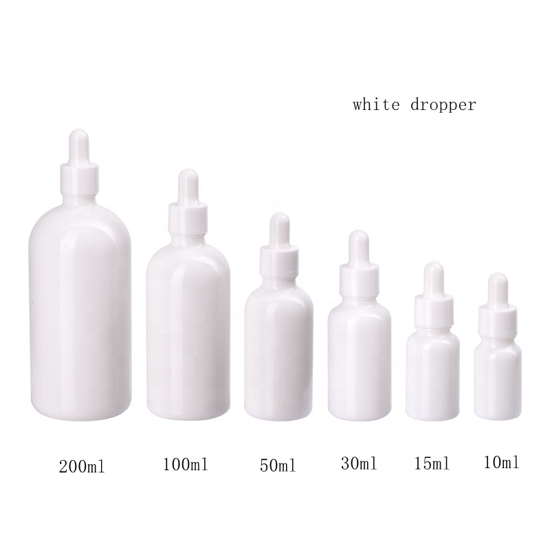 Sublimation Ink 100Ml - Compte-gouttes en verre de porcelaine blanche