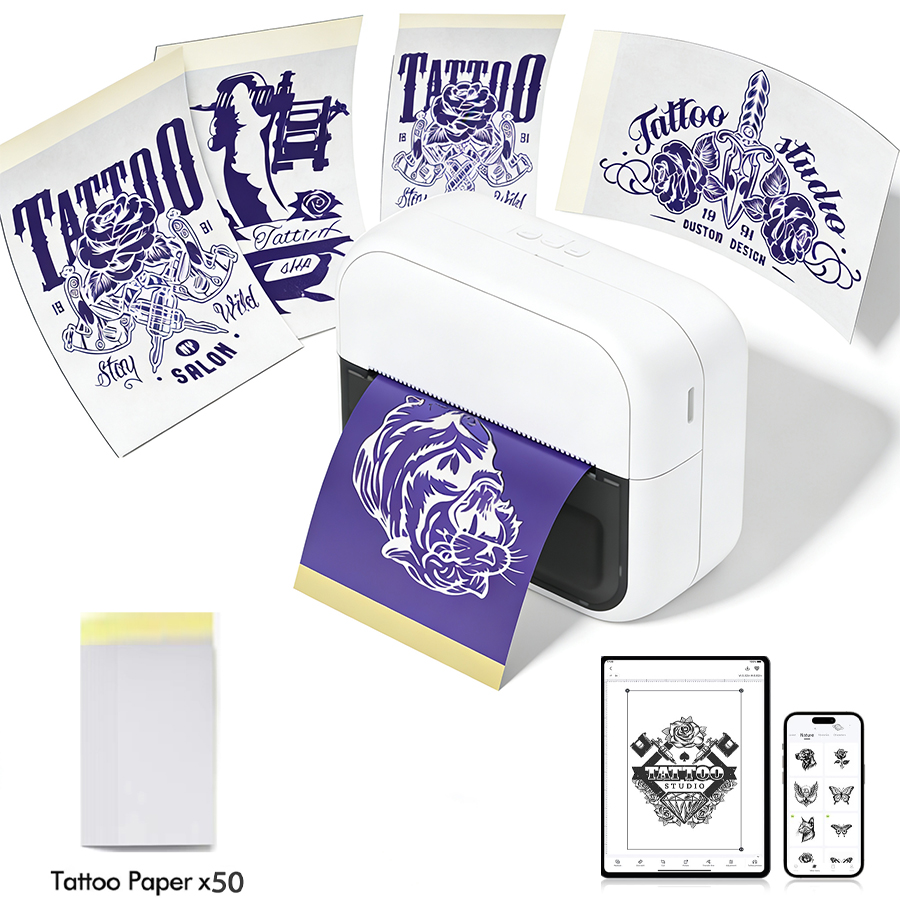 Commercial Book Printing Machines - C50 Mini imprimante de tatouage sans