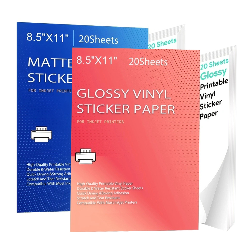 Commercial Vinyl Printing - Papier autocollant en vinyle imprimable pour