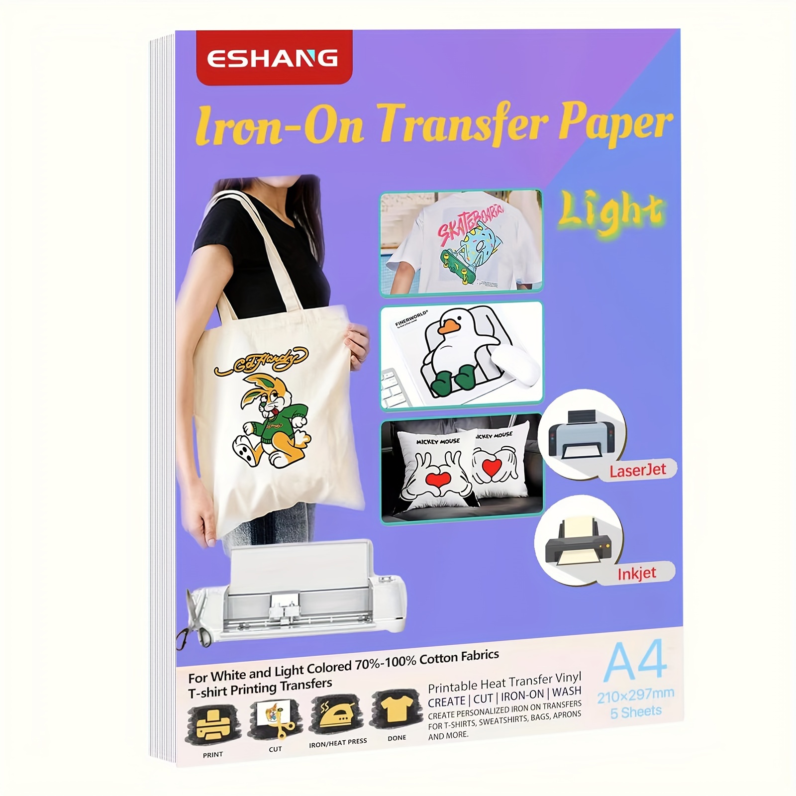 Commercial Fabric Printing Machine - Papier de transfert de chaleur format