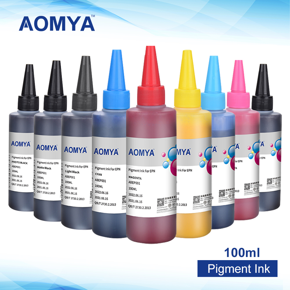 Sublimation Ink 100Ml - Encre pigmentée 100ML 9 couleurs pour