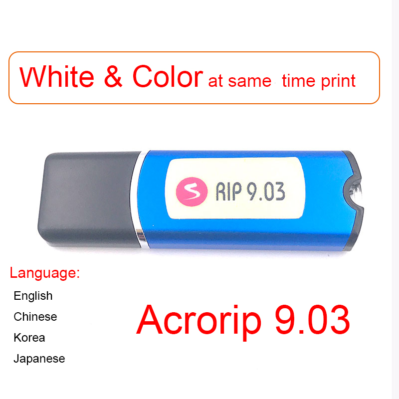 Color Rip Software Dongle - Logiciel RIP AcroRip White Color Ver