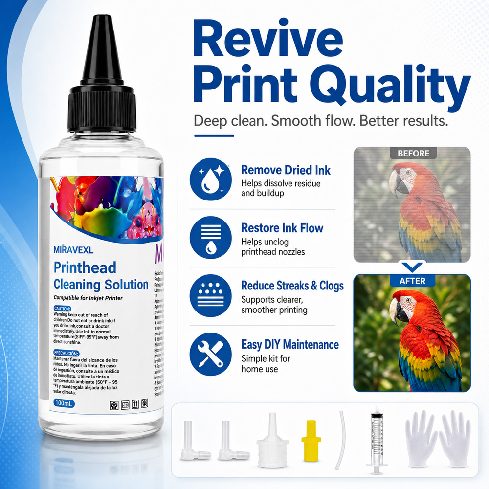Kit de solution de nettoyage d - Sublimation Ink 100Ml avis et prix