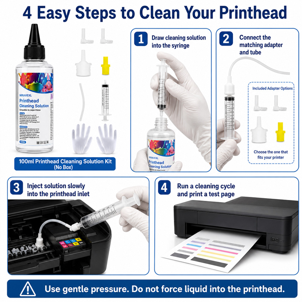 Kit de solution de nettoyage d - Sublimation Ink 100Ml avis et prix