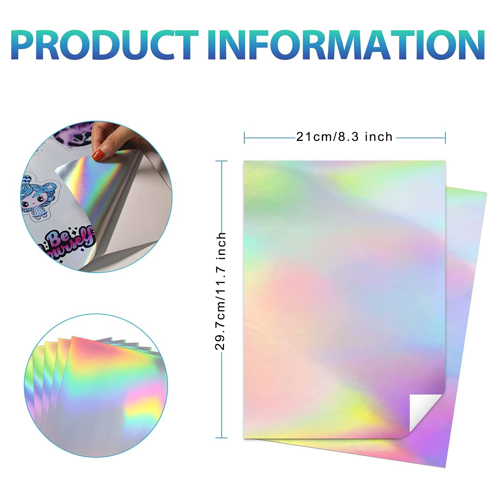 Papier autocollant holographiq - Commercial Vinyl Printing avis et prix