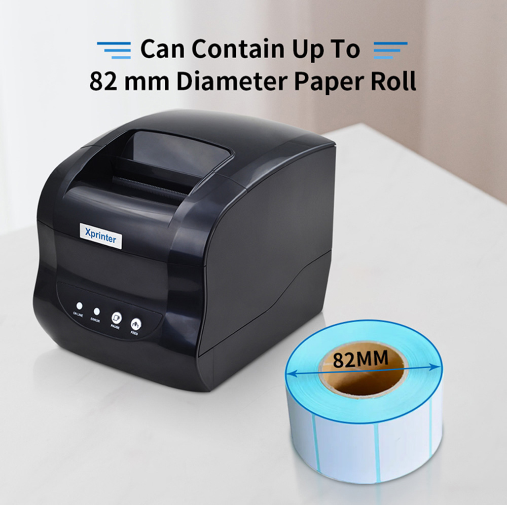 Xprinter 365B imprimante d'éti - Commercial Book Printing Machines avis et prix