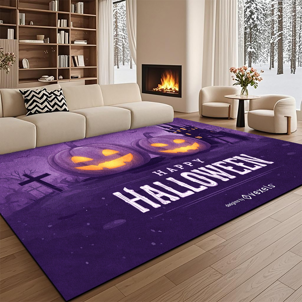 Tapis rectangulaire d'Hallowee - Commercial Book Printing Machines avis et prix