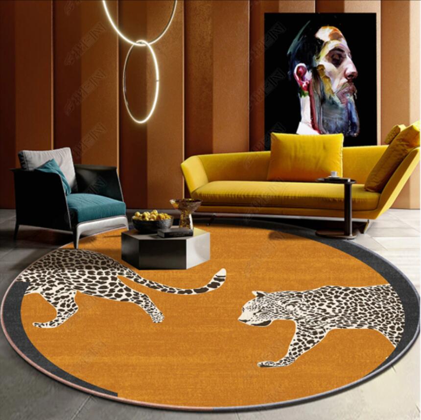 Tapis moderne imprimé léopard  - Commercial Fabric Printing Machine avis et prix