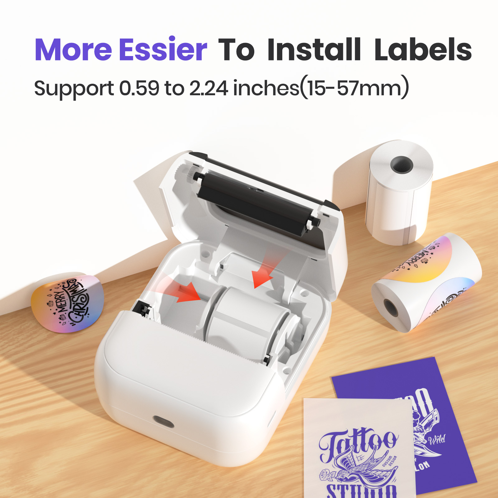 C50 Mini imprimante de tatouag - Commercial Book Printing Machines avis et prix