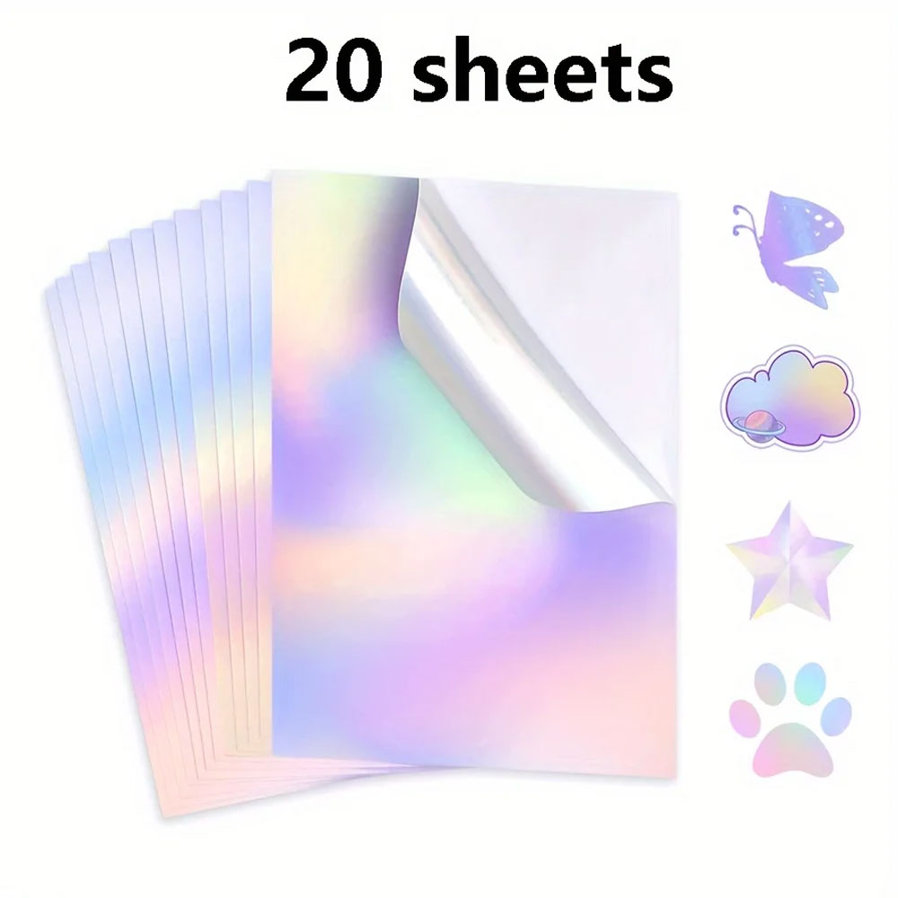 20 feuilles d'autocollants en  - Commercial Vinyl Printing avis et prix
