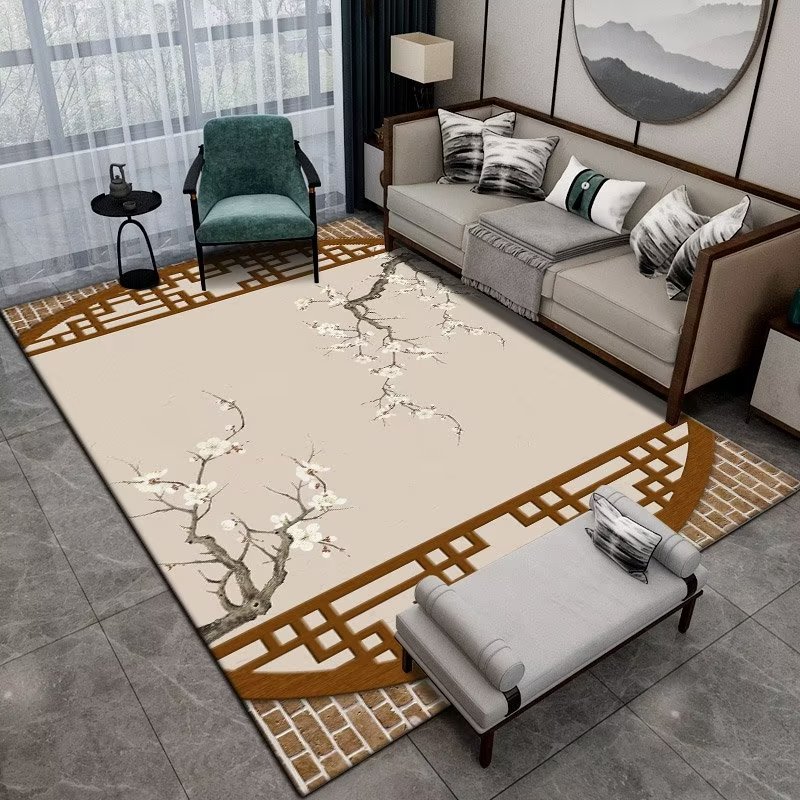 Tapis de style chinois à motif - Commercial Fabric Printing Machine avis et prix