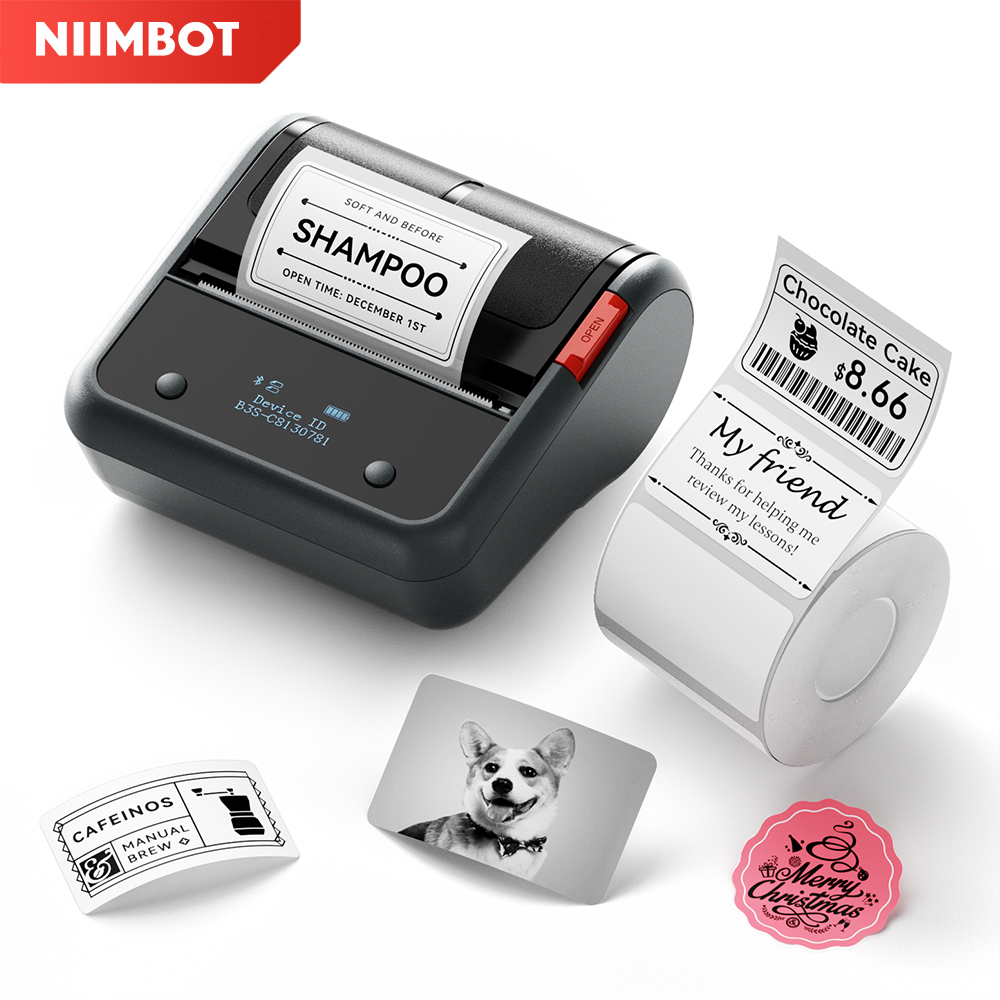 Niimbot B3S imprimante d'étiqu - Commercial Label Printing Machine avis et prix