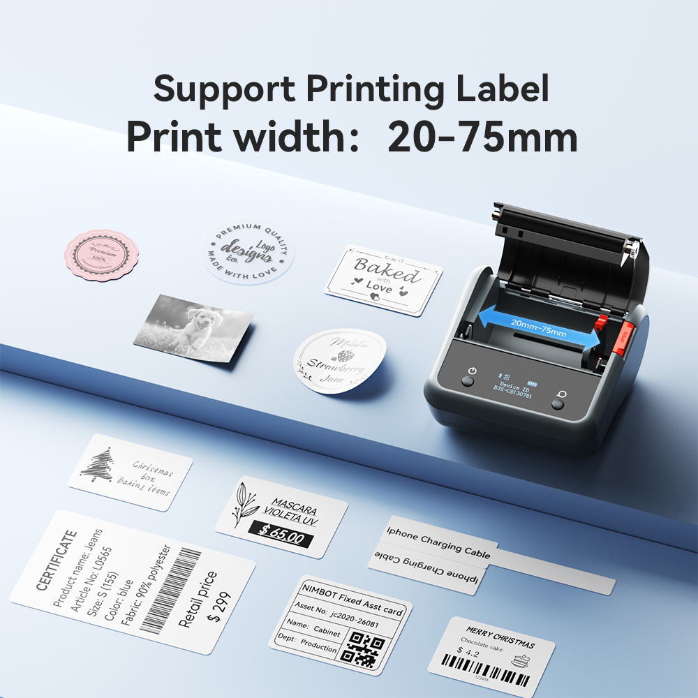 Niimbot B3S imprimante d'étiqu - Commercial Label Printing Machine avis et prix