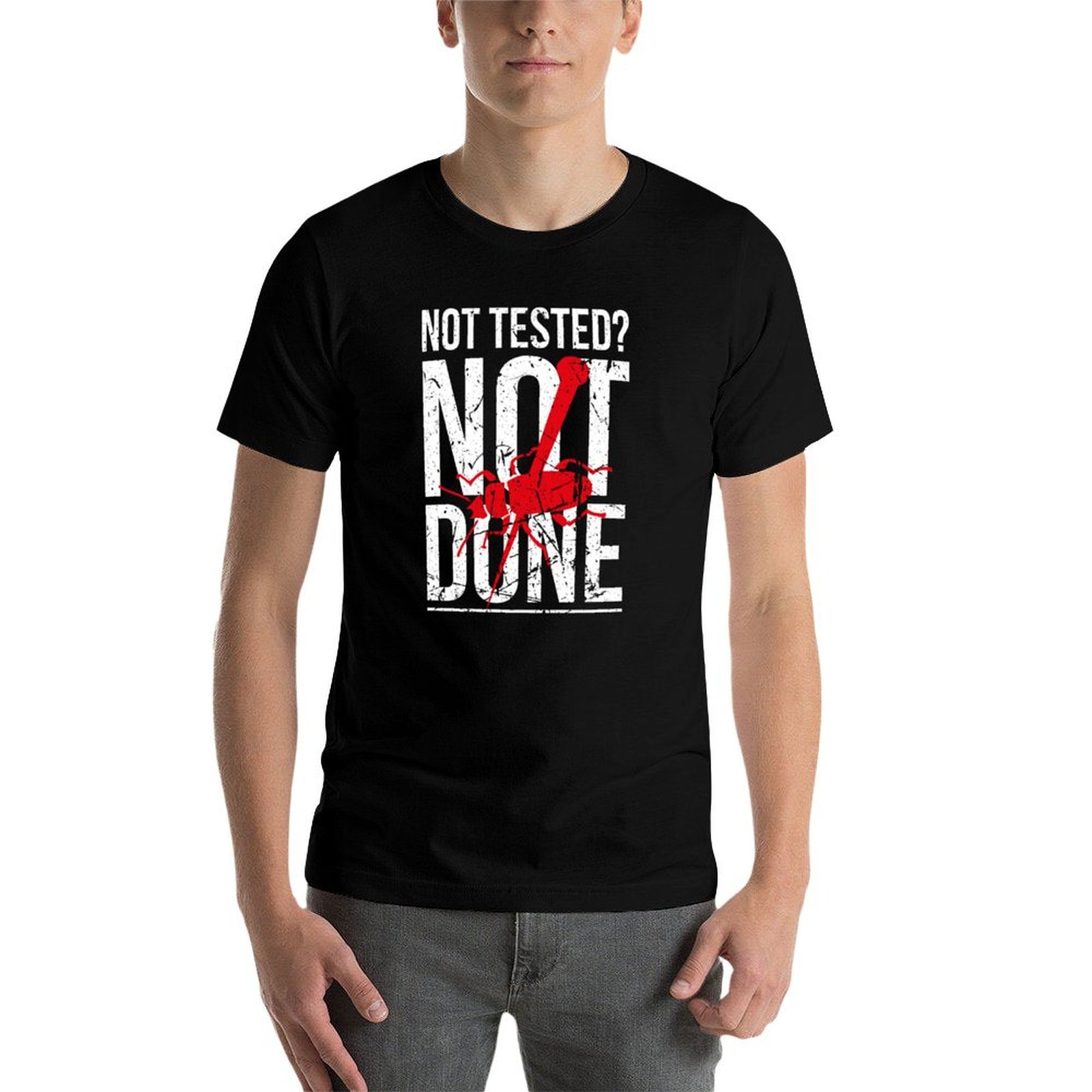 Non testé ? T-shirt à manches  - Printing Qc avis et prix