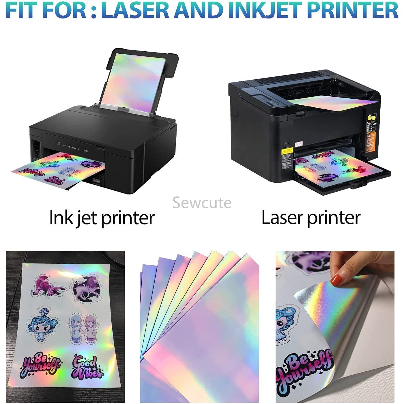 Papier autocollant holographiq - Commercial Vinyl Printing avis et prix