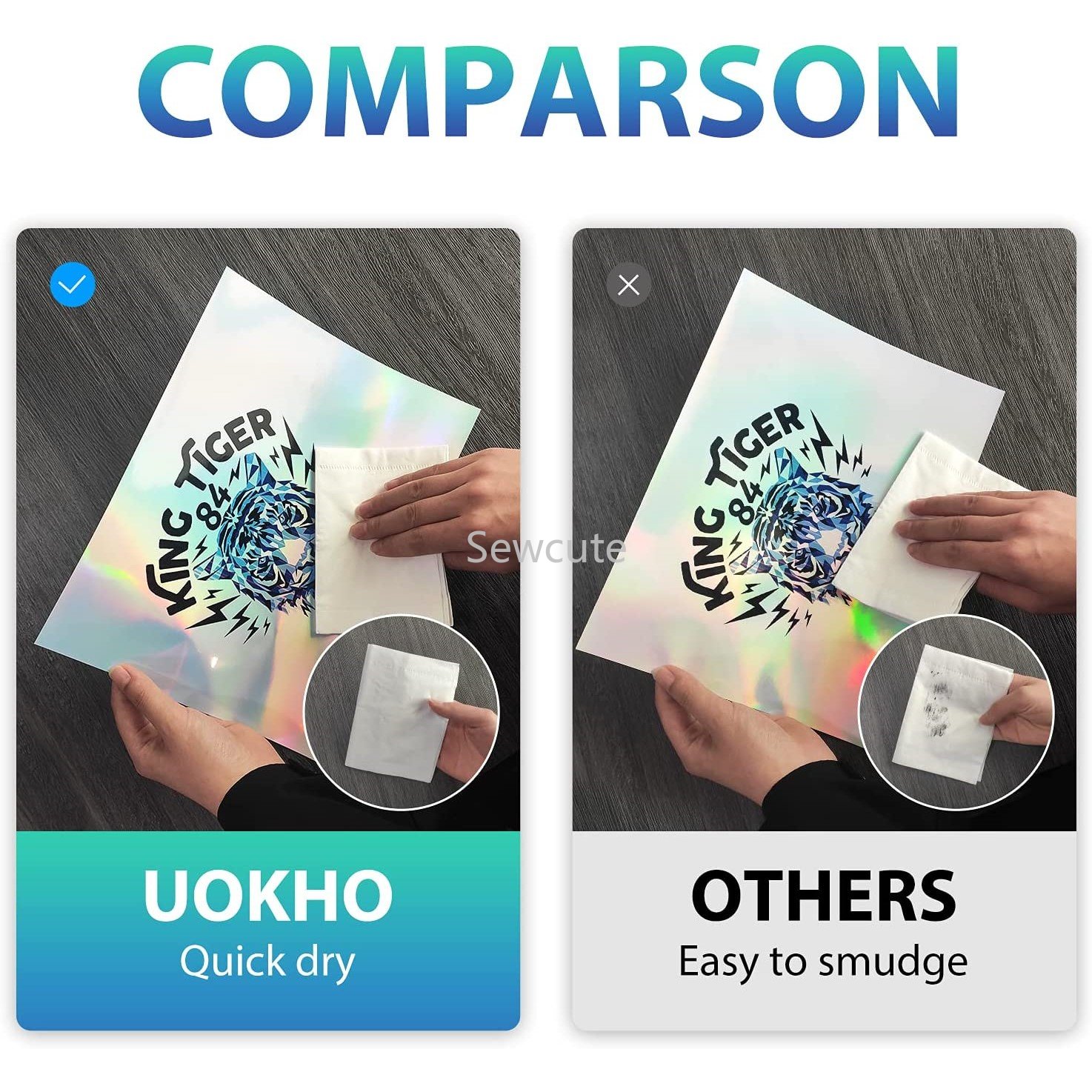 Papier autocollant holographiq - Commercial Vinyl Printing avis et prix