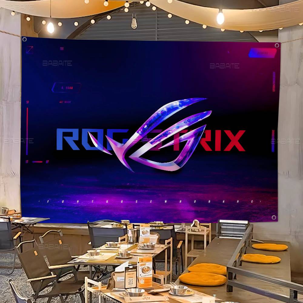 A-AsuS-S R-ROG LOGO Impression - Commercial Banner Printing avis et prix